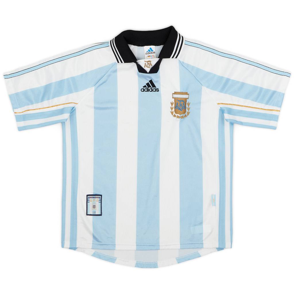 1998-99 Argentina Home Shirt - 6/10 - (Y)