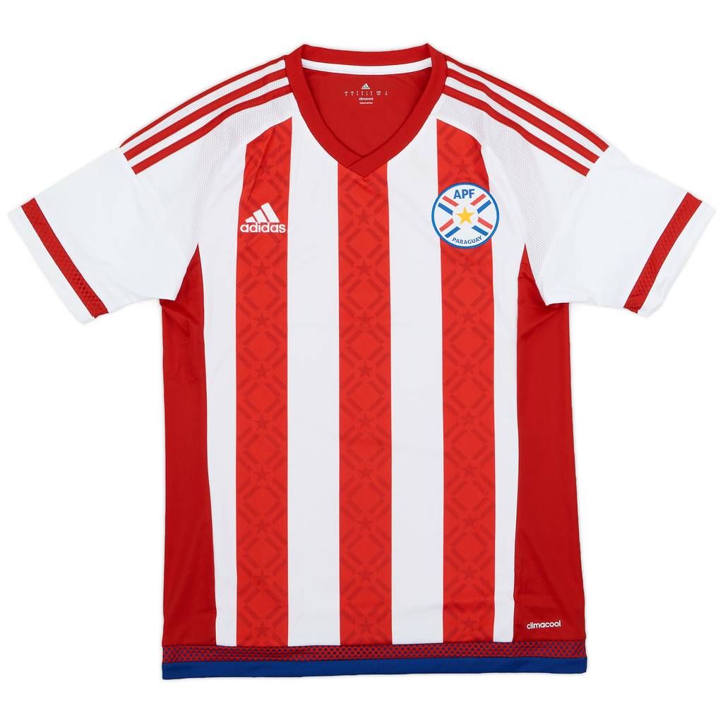 2015 Paraguay Copa America Home Shirt - 9/10 - (S)
