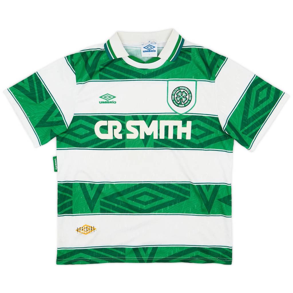 1993-95 Celtic Home Shirt - 6/10 - (L)