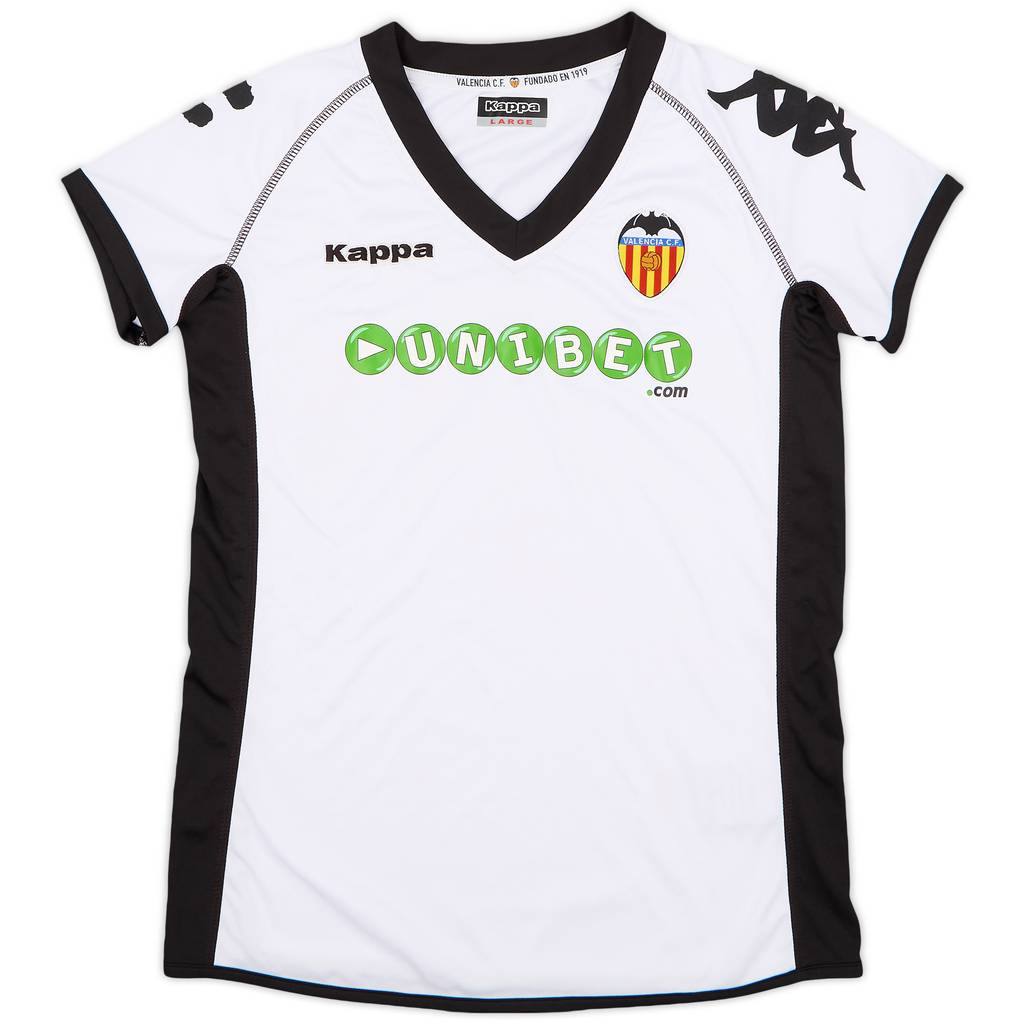 2010-11 Valencia Home Shirt - 9/10 - (Women's L)