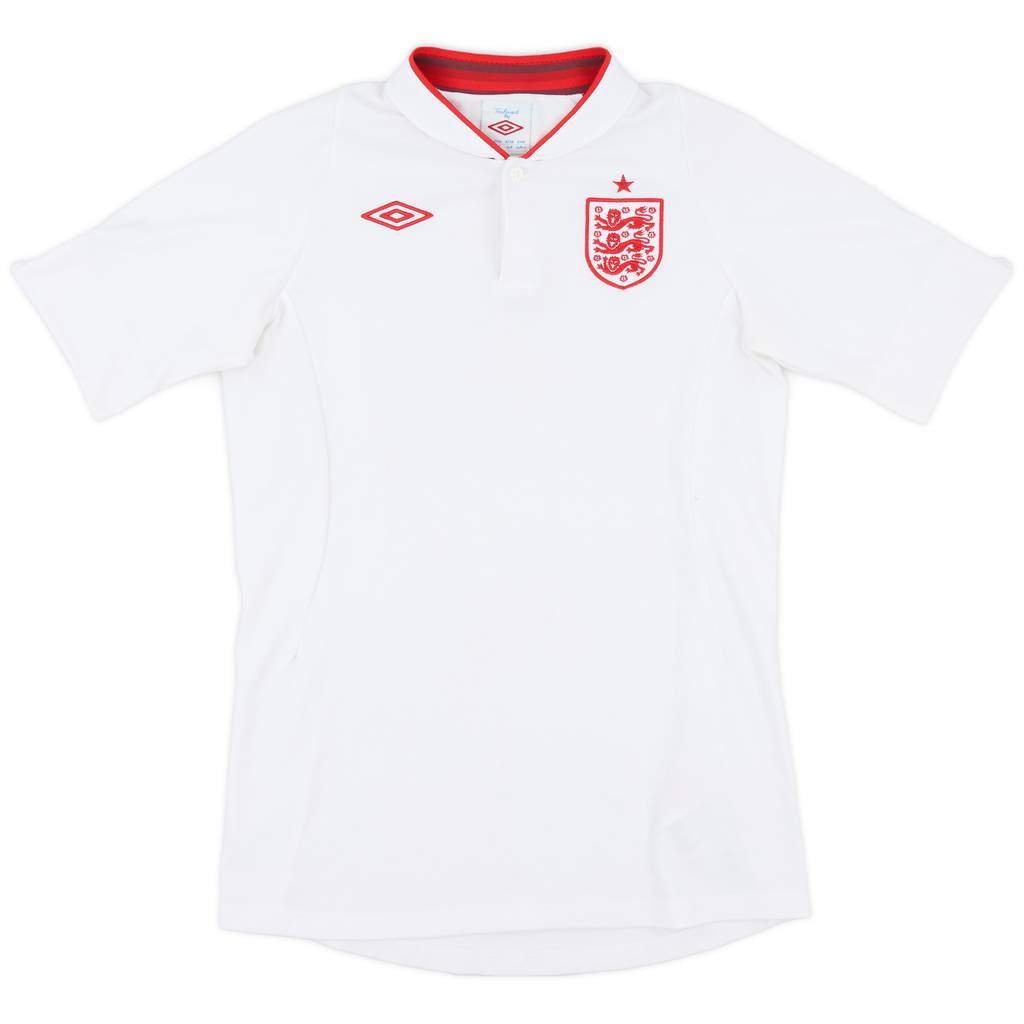 2012-13 England Home Shirt - 8/10 - (XL.Boys)