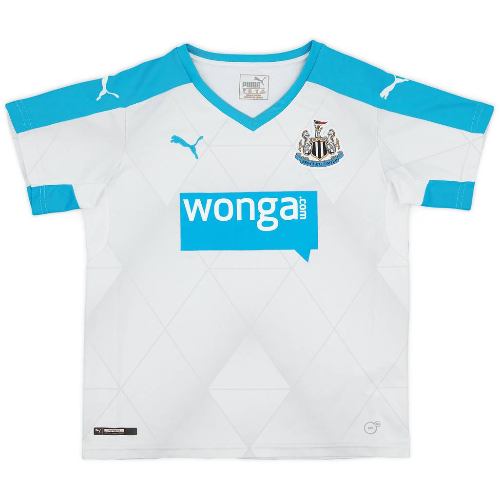 2015-16 Newcastle Away Shirt - 8/10 - (L.Boys)