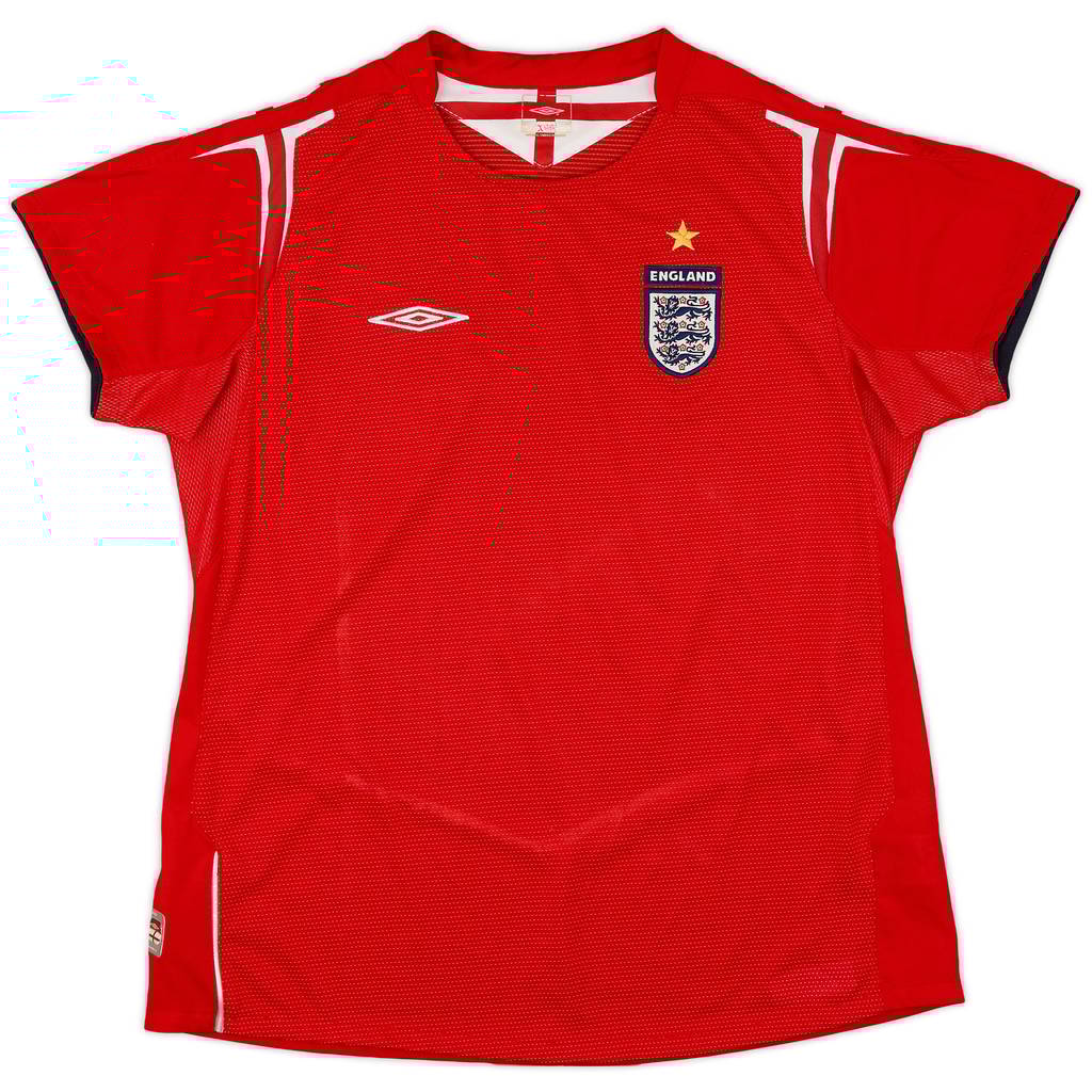 2004-06 England Away Shirt - 9/10 - (Women's M)