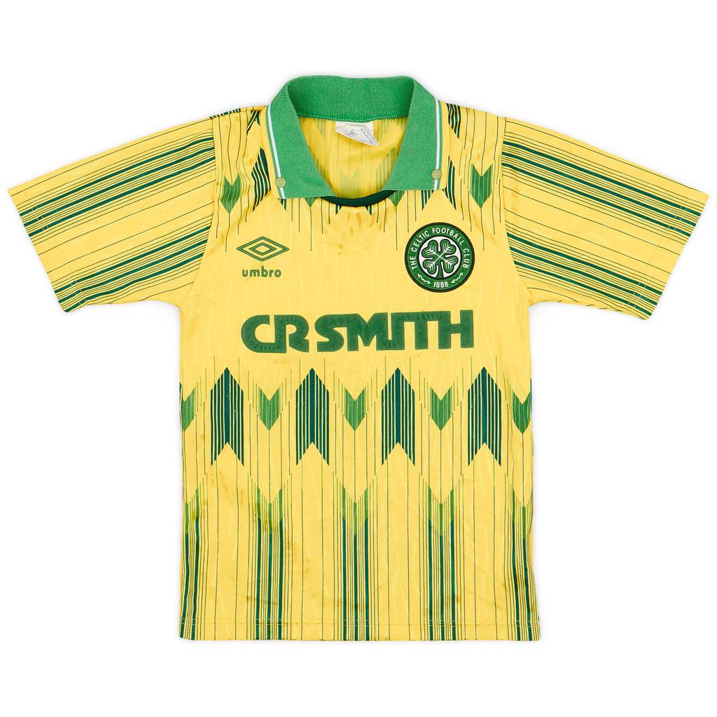 1989-91 Celtic Away Shirt - 7/10 - (5-6 Years)