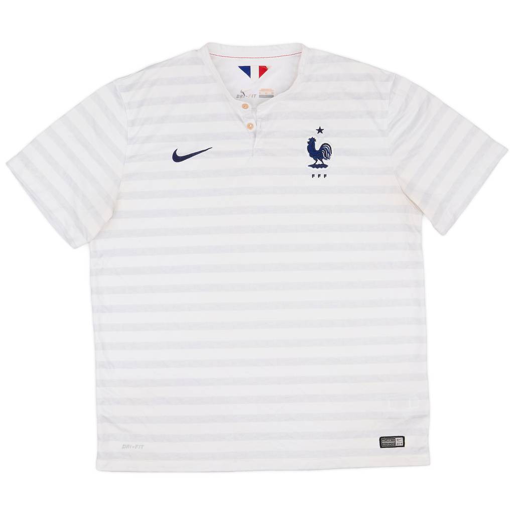 2014-15 France Away Shirt - 6/10 - (XL)