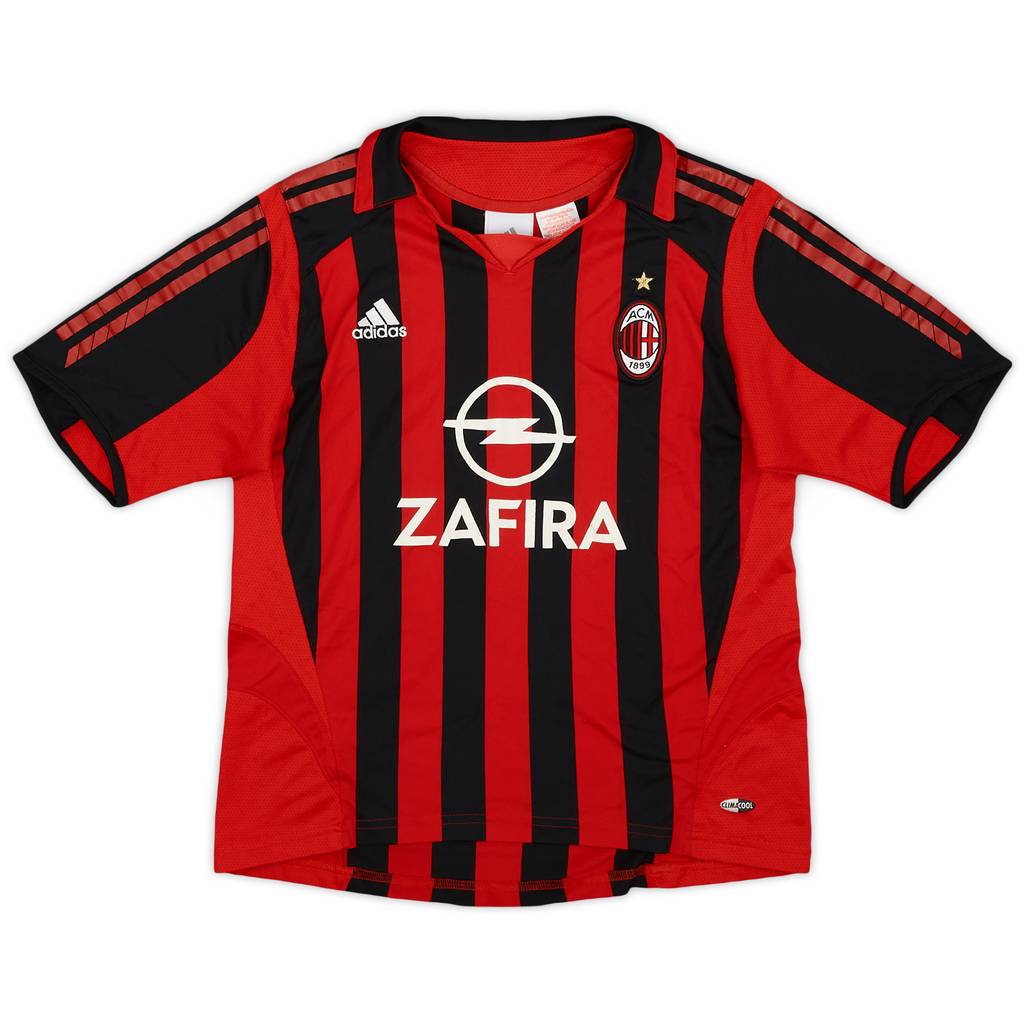 2005-06 AC Milan Home Shirt - 7/10 - (M.Boys)