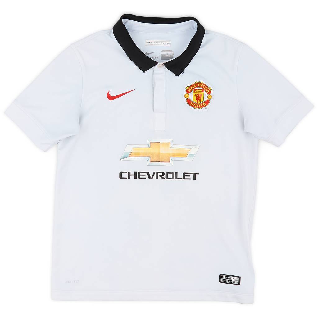 2014-15 Manchester United Away Shirt - 5/10 - (L.Boys)