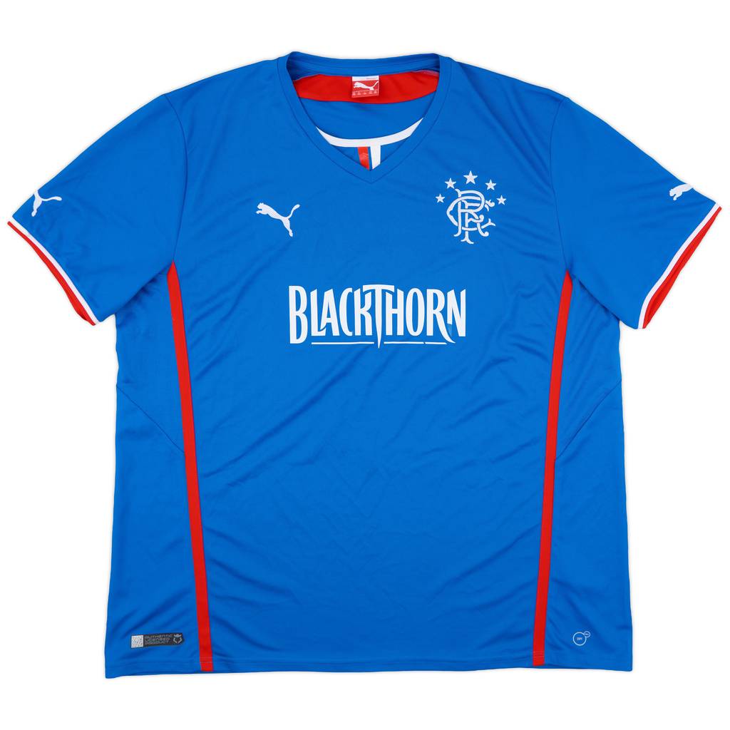 2013-14 Rangers Home Shirt - 7/10 - (3XL)
