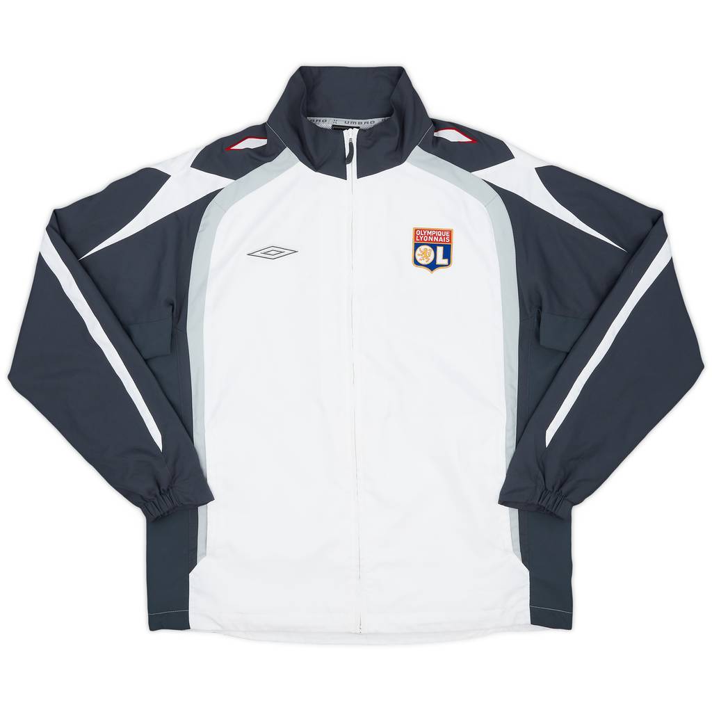 2007-08 Lyon Umbro Track Jacket - 8/10 - (XL)