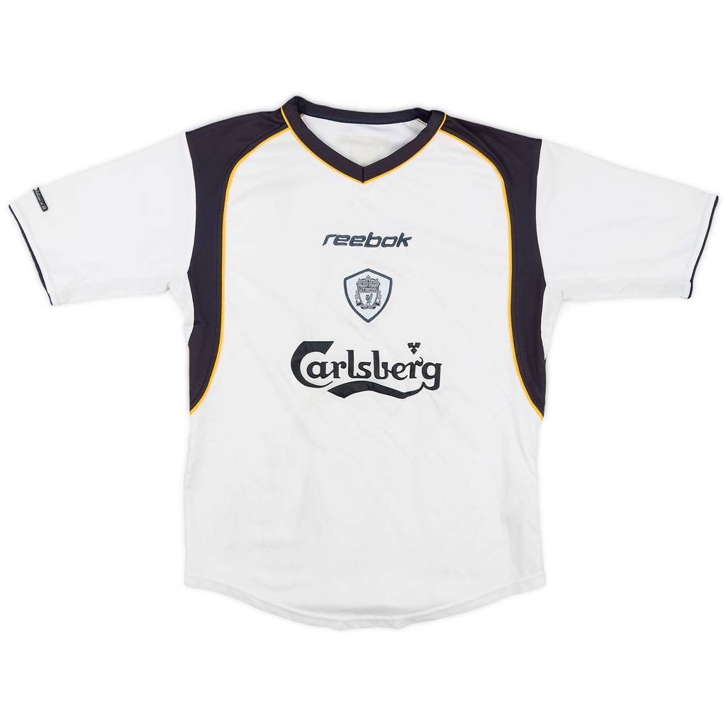 2001-03 Liverpool Away Shirt - 8/10 - (L.Boys)