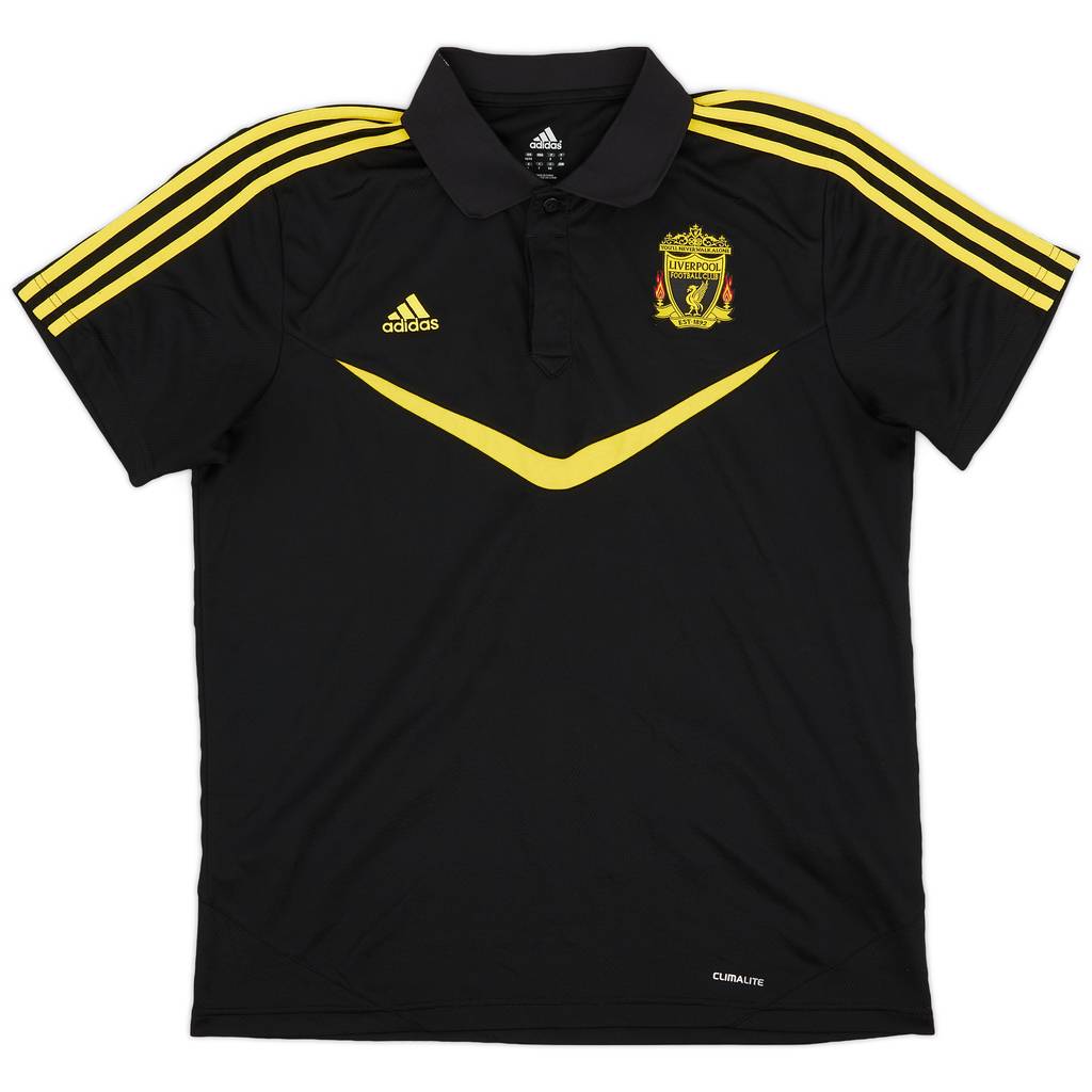 2010-11 Liverpool adidas Polo Shirt - 8/10 - (L)