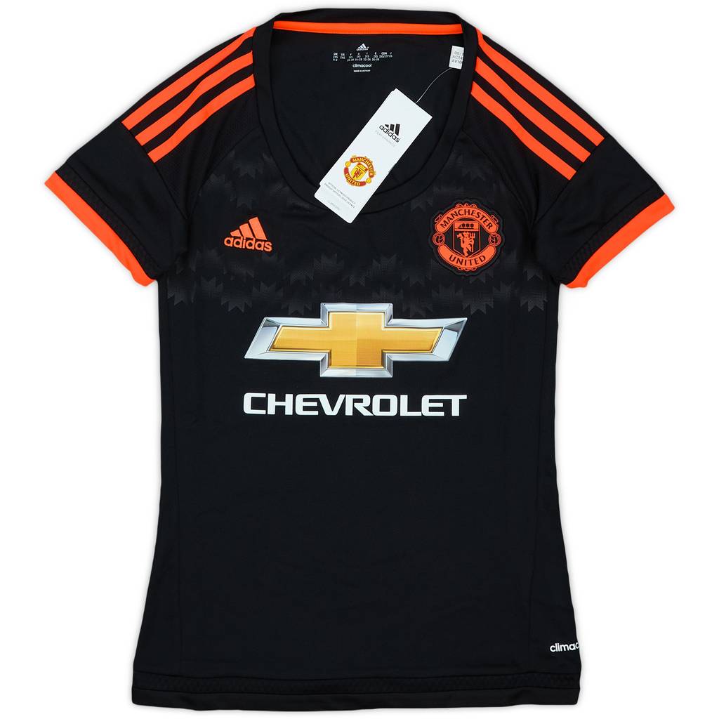 2015-16 Manchester United Third Shirt (Women's XXS)