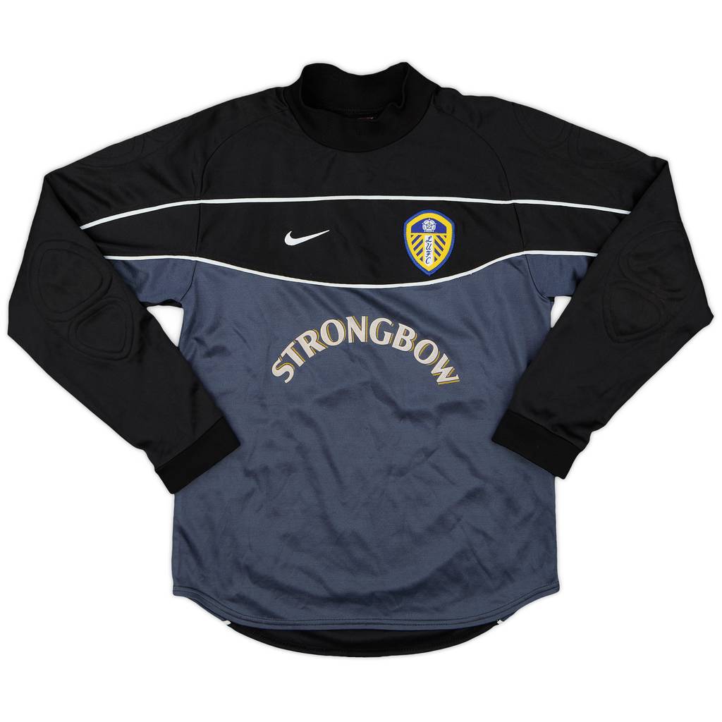 2001-02 Leeds United GK Shirt - 8/10 - (L.Boys)