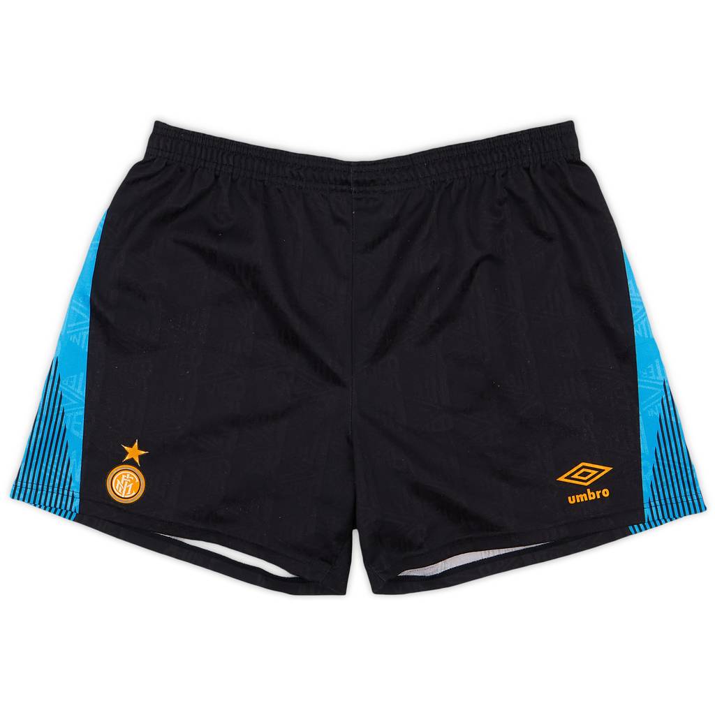 1991-93 Inter Milan Home Shorts - 9/10 - (M)