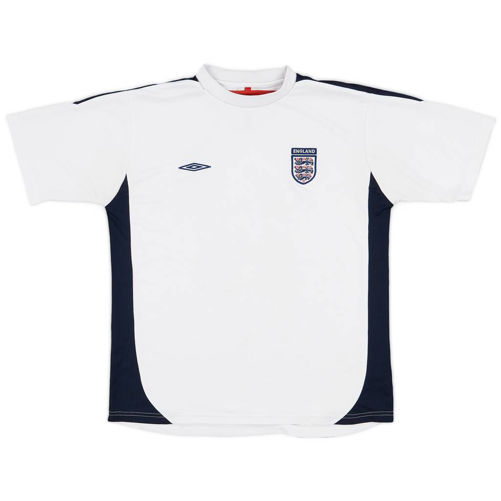 2004-06 England Umbro Training Shirt - 5/10 - (M)