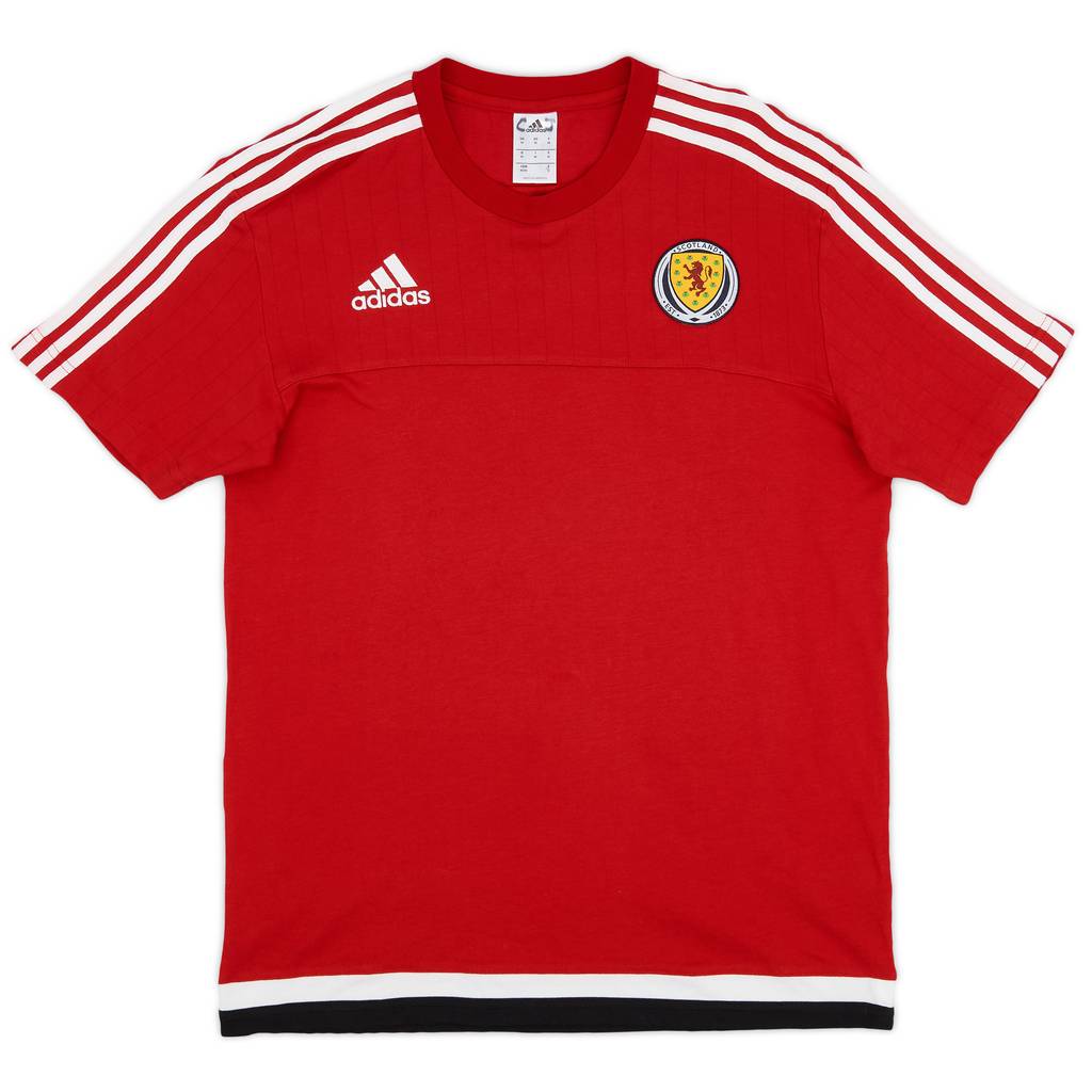 2015-16 Scotland adidas Cotton Tee - 8/10 - (M)