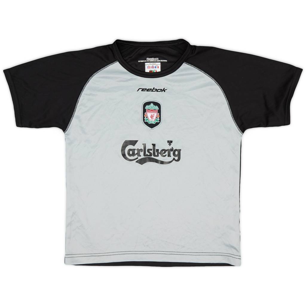 2002-03 Liverpool Reebok Training Shirt - 8/10 - (7-8 Years)