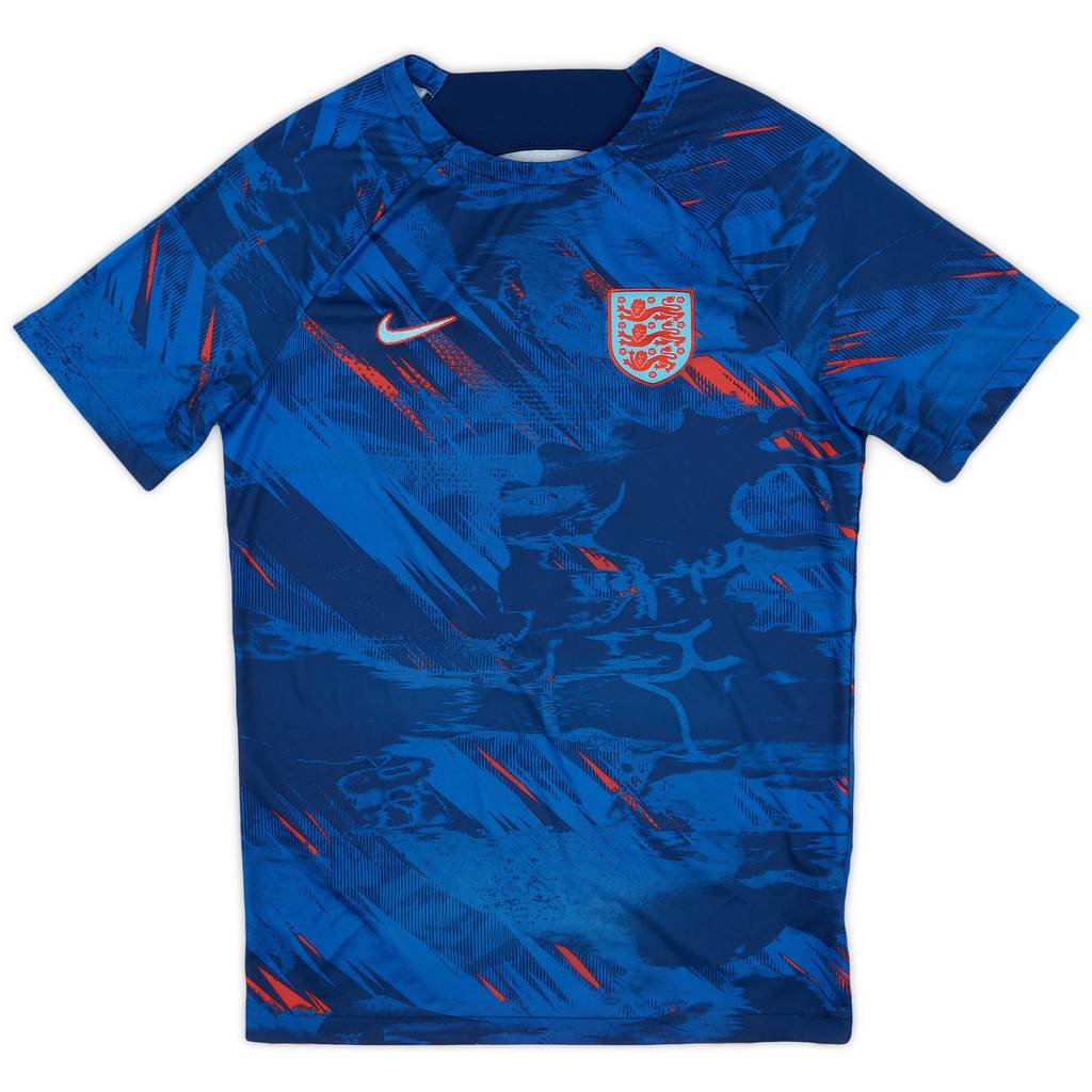 2022-23 England Nike Training Shirt - 8/10 - (S)