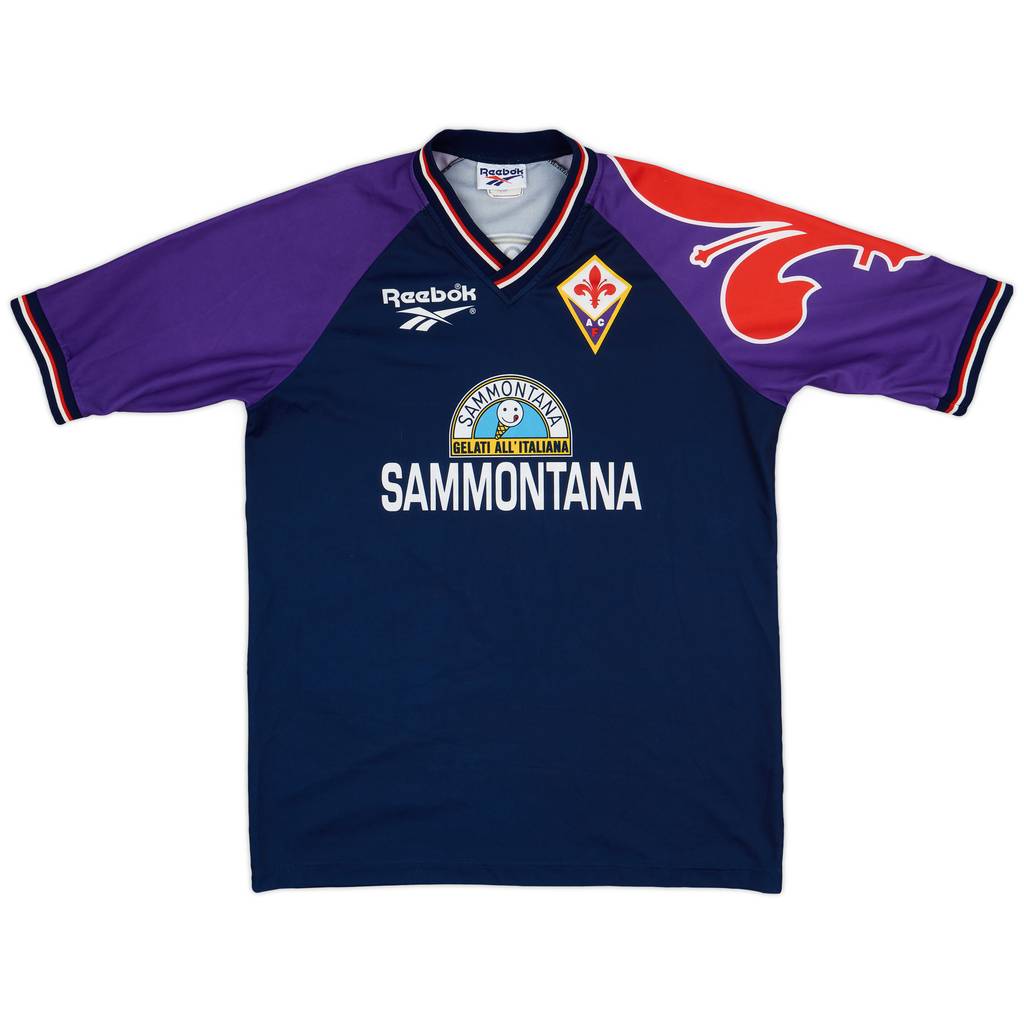 1995-96 Fiorentina Reebok Training Shirt - 8/10 - (XL)