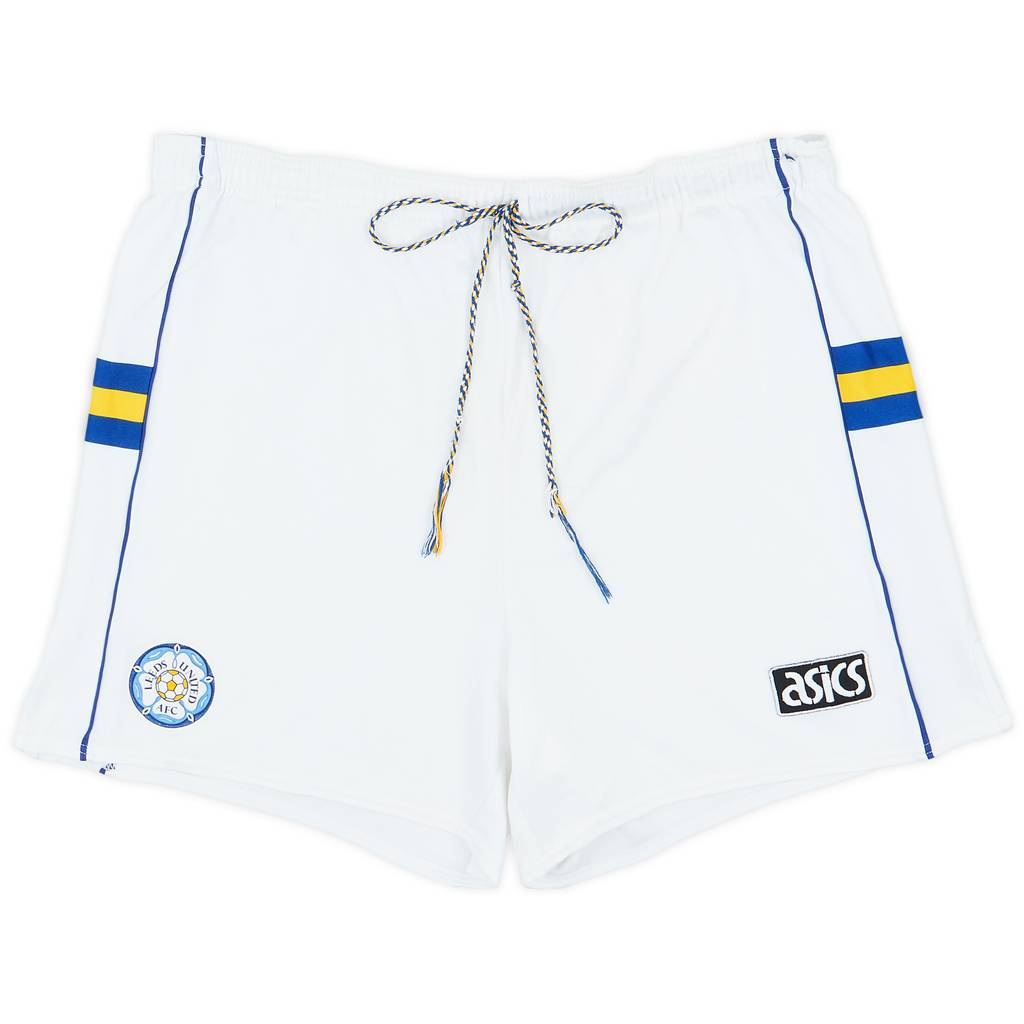 1993-95 Leeds United Home Shorts - 8/10 - (M)