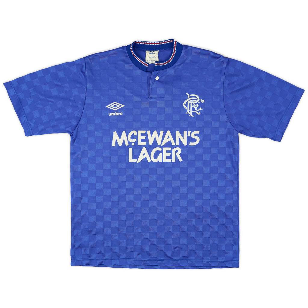 1987-90 Rangers Home Shirt - 7/10 - (S)