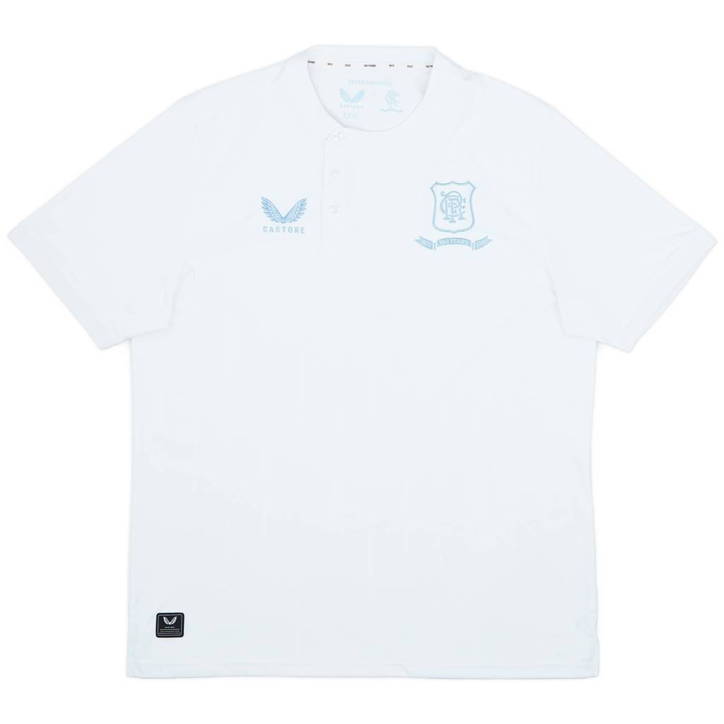 2022-23 Rangers Castore Polo Shirt - 10/10 - (3XL)