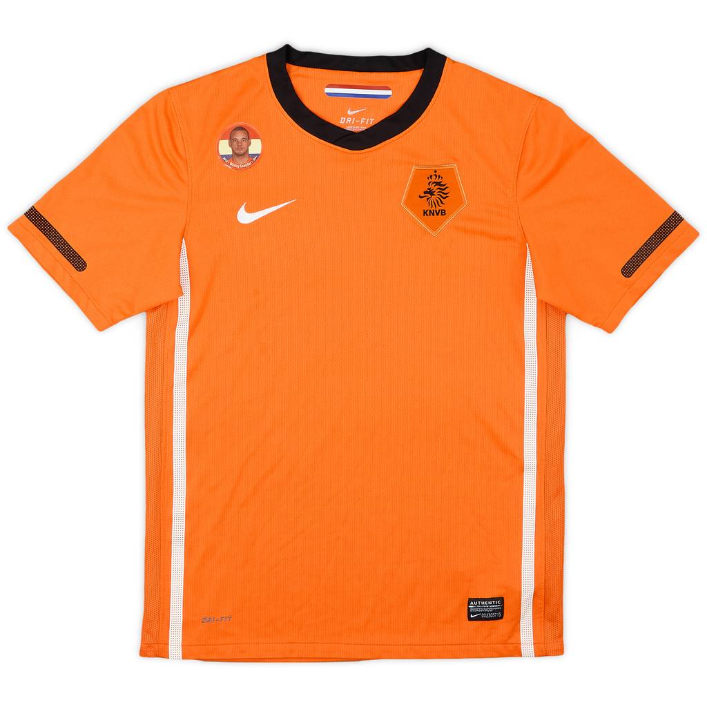 2010-11 Netherlands Home Shirt - 8/10 - (L.Boys)