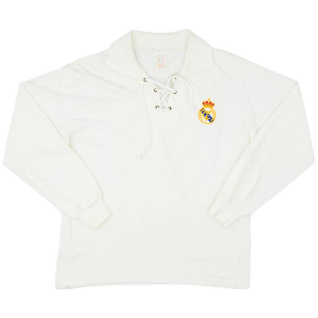 2001-02 Real Madrid adidas 'Veteranos' Retro Shirt - 5/10 - (S)