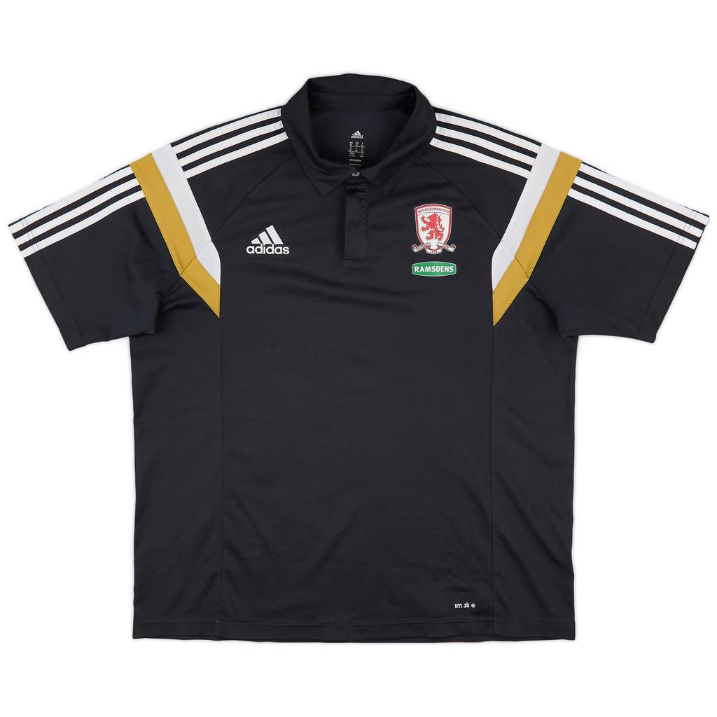 2014-15 Middlesborough adidas Polo Shirt - 8/10 - (XL)
