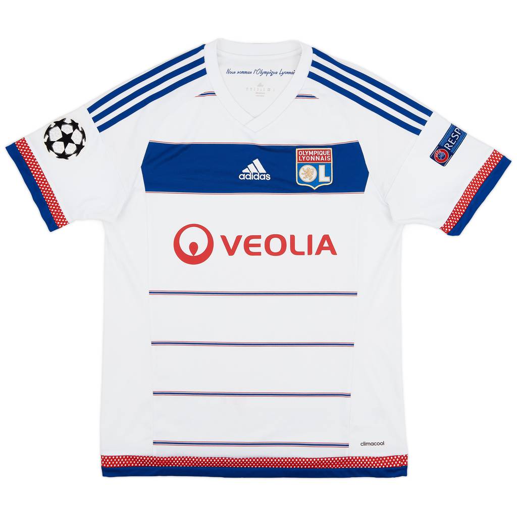 2015-16 Lyon CL Home Shirt - 8/10 - (M)