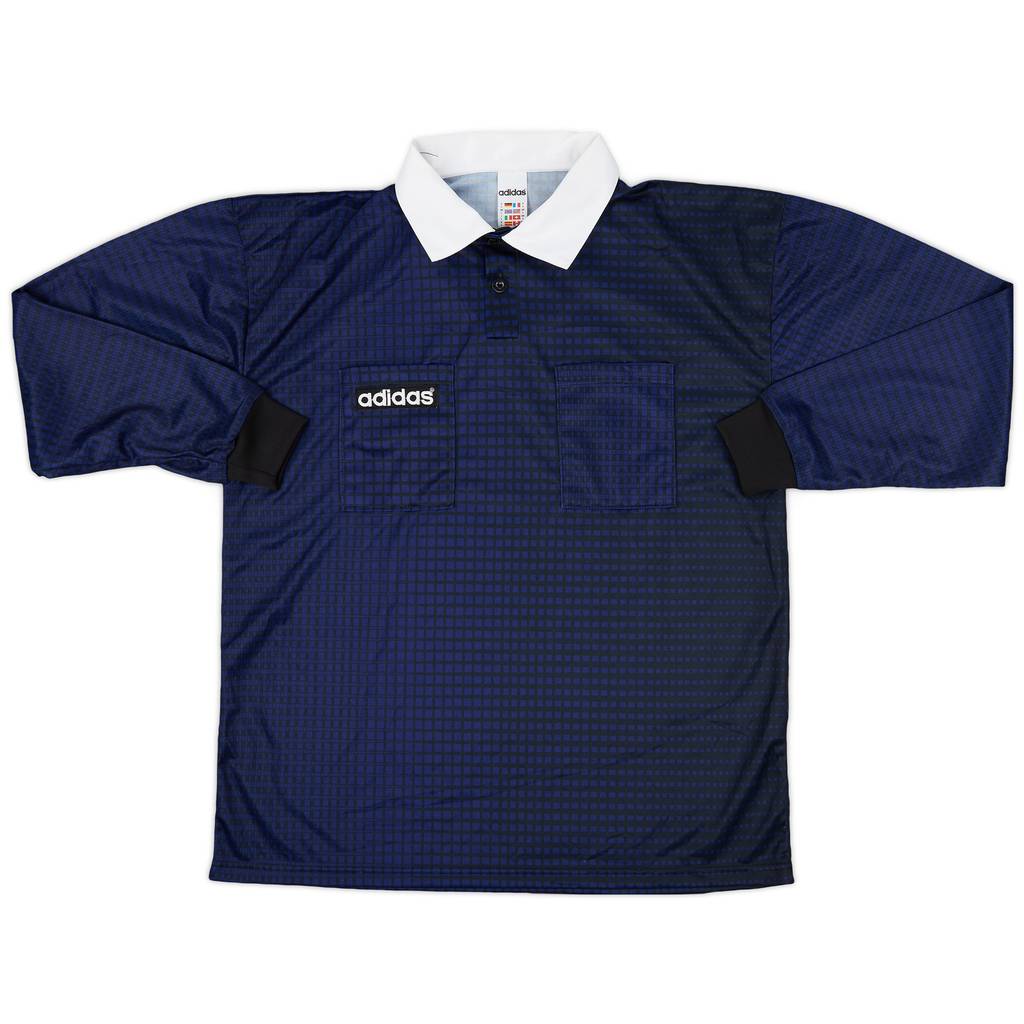 1990s adidas Template Referee L/S Shirt - 9/10 - (L)