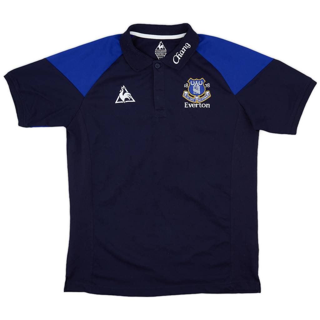 2011-12 Everton Le Coq Sportif Polo Shirt - 7/10 - (L)