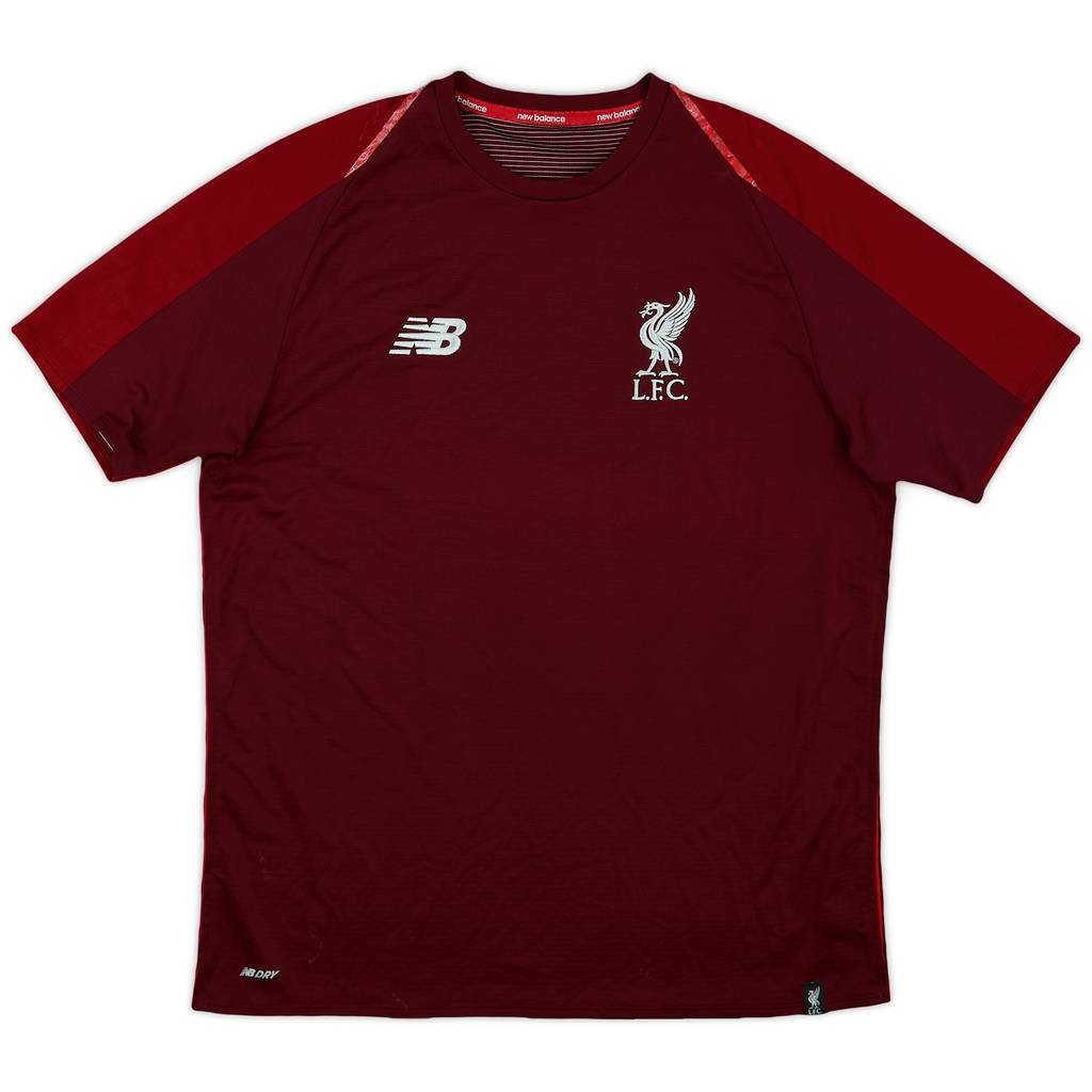 2017-18 Liverpool New Balance Training Shirt - 6/10 - (M)
