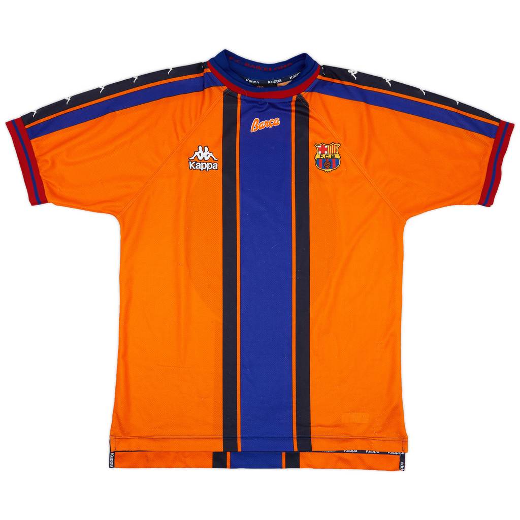 1997-98 Barcelona Away Shirt - 7/10 - (XL)