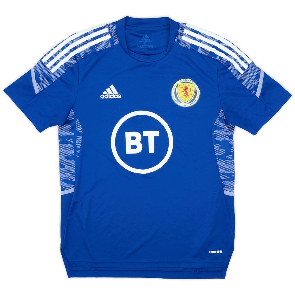 2021-22 Scotland adidas Training Shirt - 5/10 - (S)