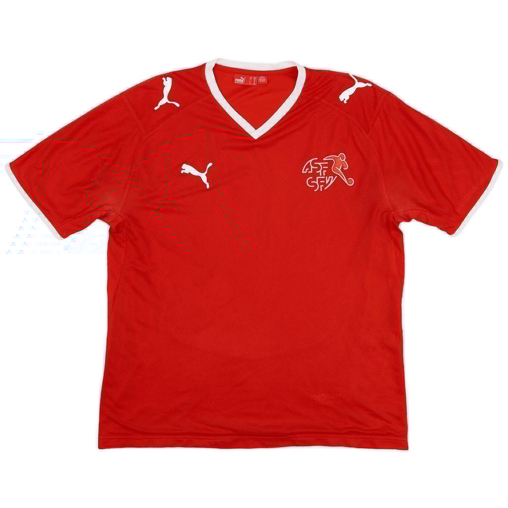 2008-10 Switzerland Home Shirt - 8/10 - (XXL.Boys)