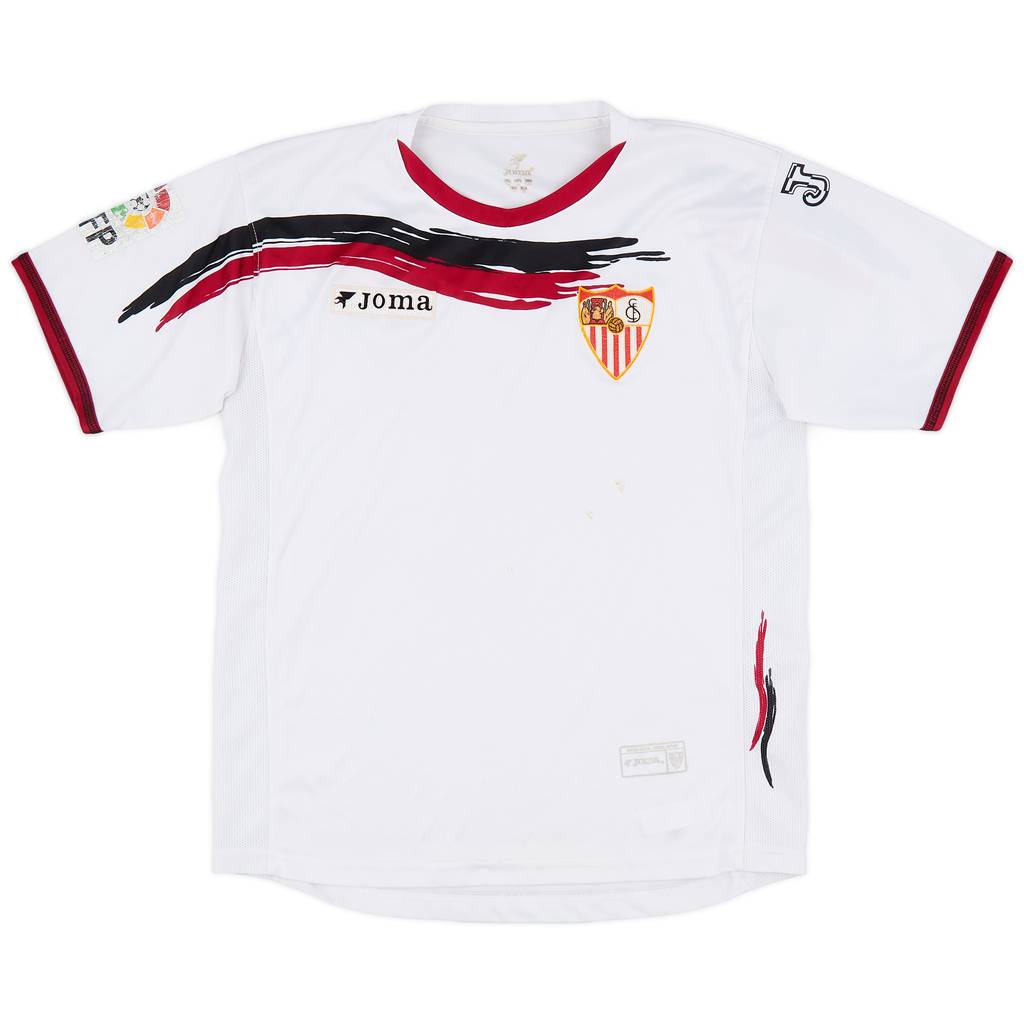 2006-07 Sevilla Home Shirt - 6/10 - (L.Boys)