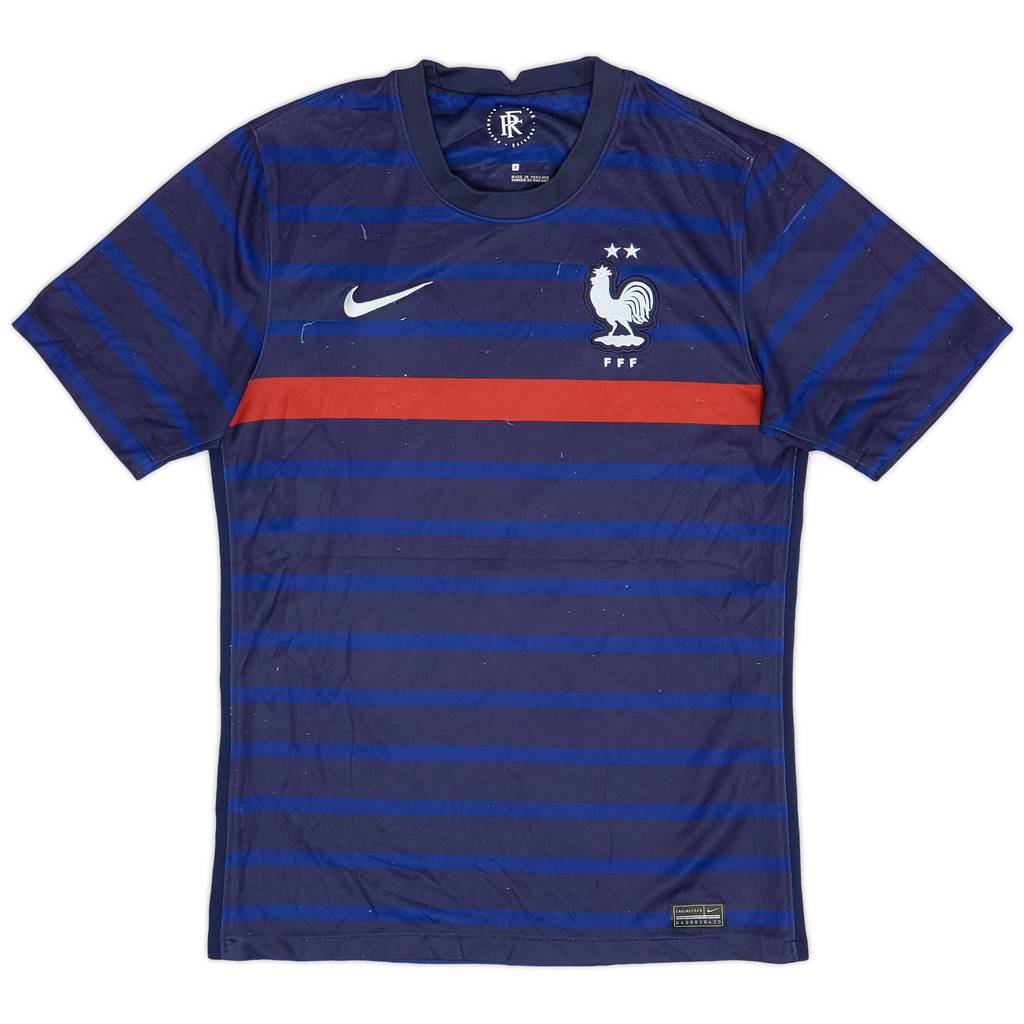 2020-21 France Home Shirt - 5/10 - (S)