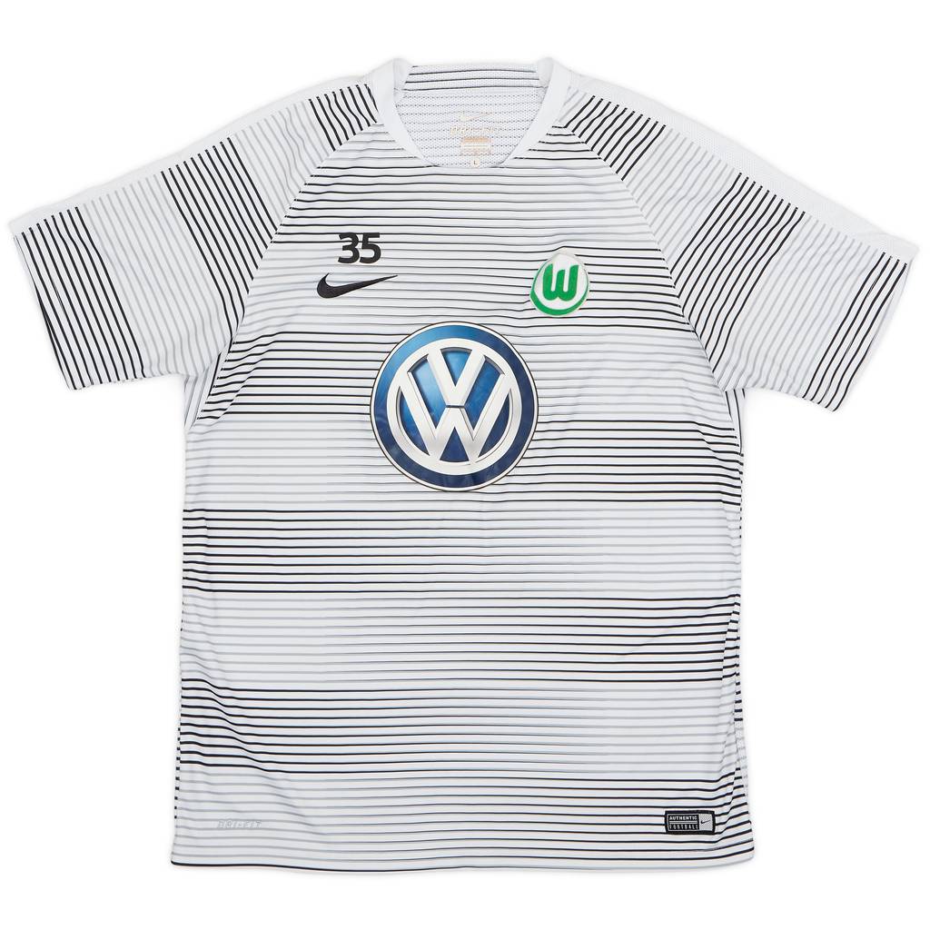 2016-17 Wolfsburg Player Issue Nike Training Shirt #35 - 7/10 - (L)