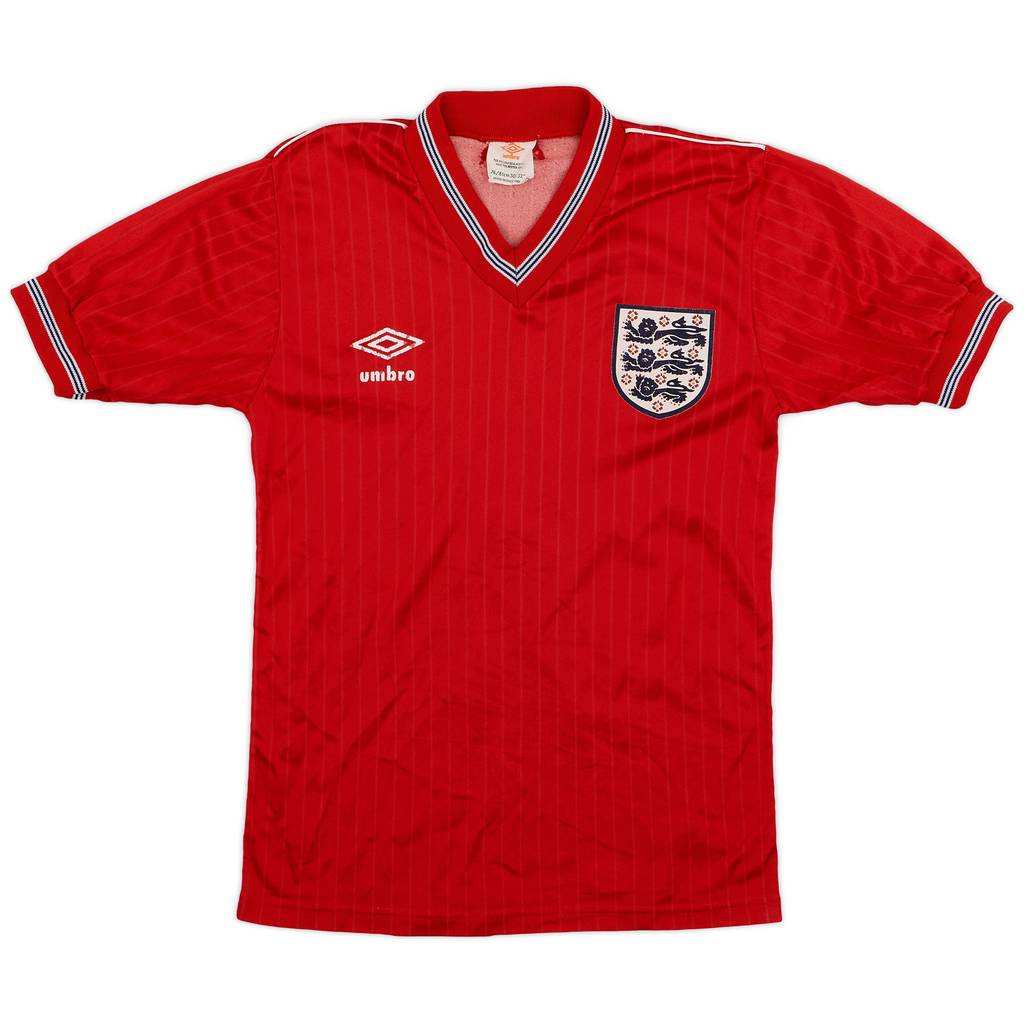 1984-87 England Away Shirt - 6/10 - (L.Boys)
