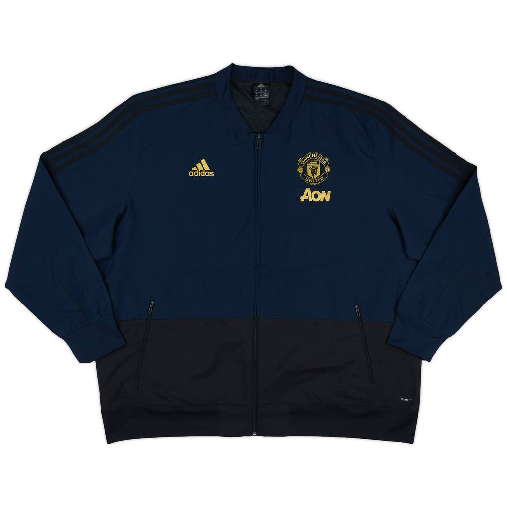 2018-19 Manchester United adidas Track Jacket - 9/10 - (3XL)