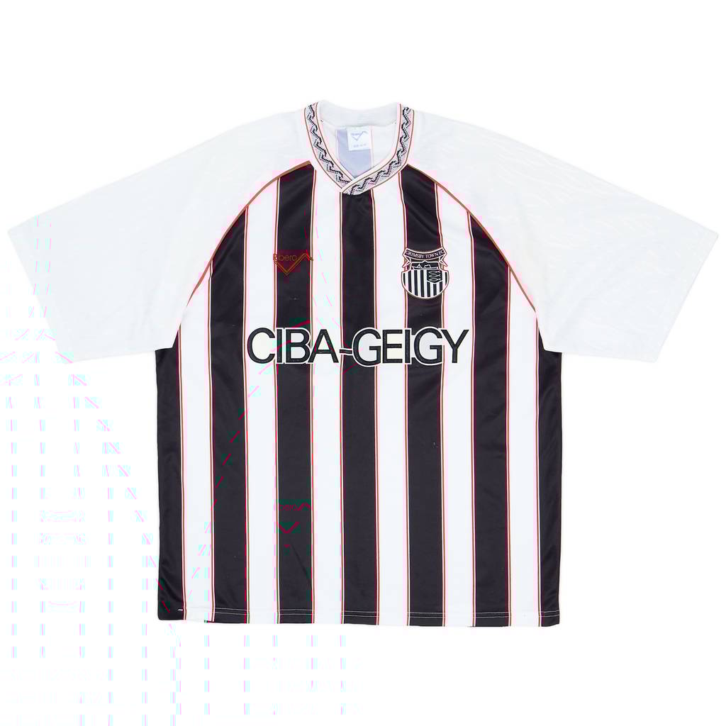 1991-92 Grimsby Town Home Shirt - 7/10 - (L)