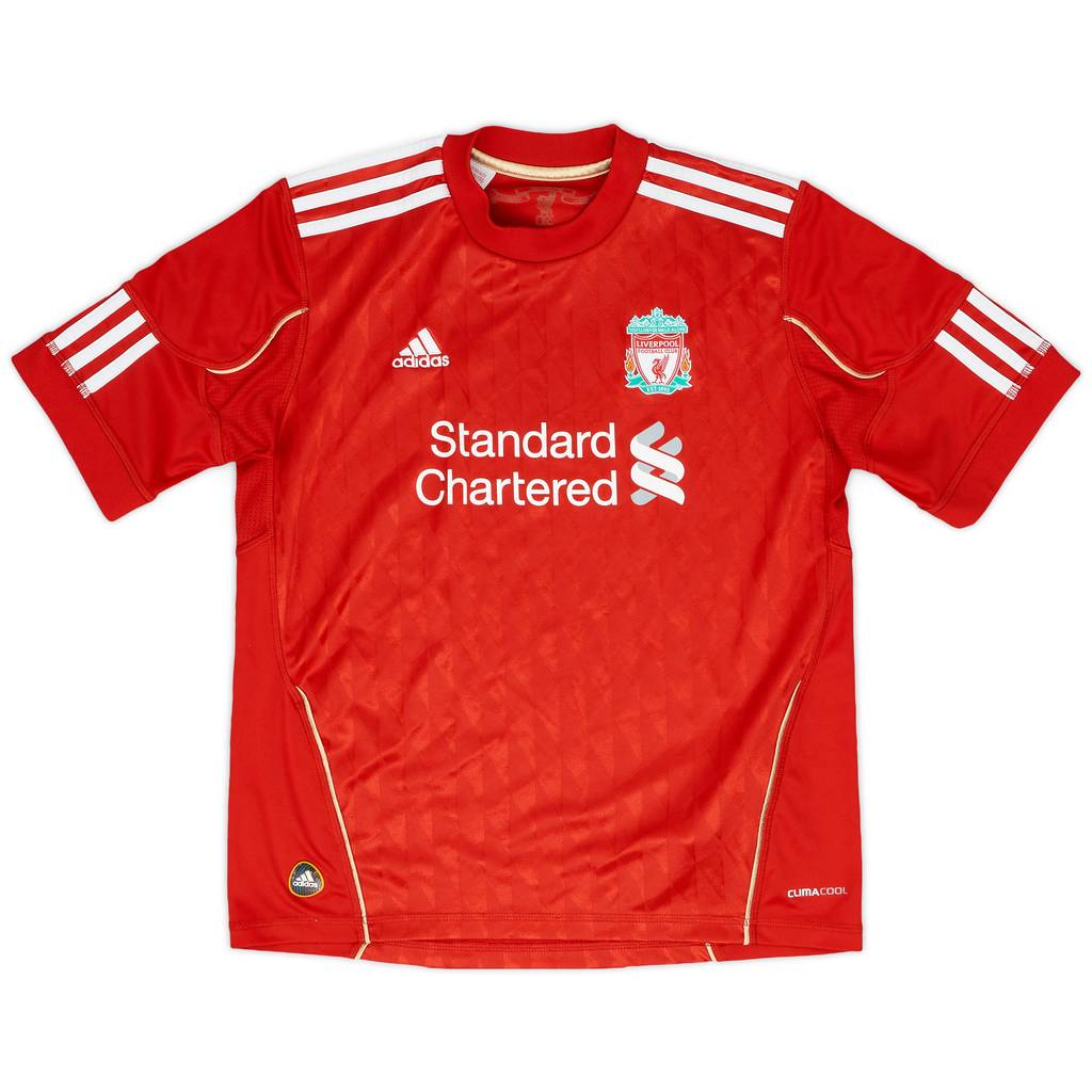2010-12 Liverpool Home Shirt - 6/10 - (M.Boys)