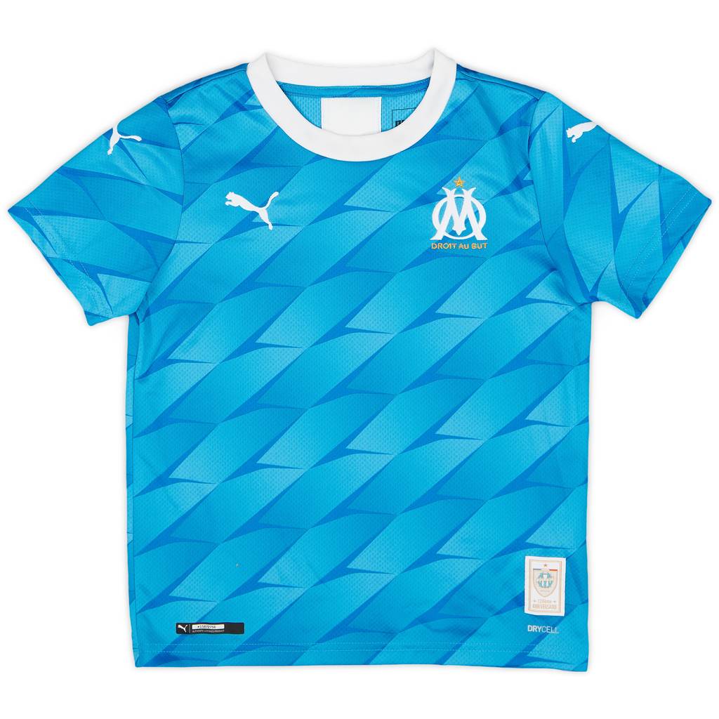 2019-20 Olympique Marseille Away Shirt - 9/10 - (9-10 Years)