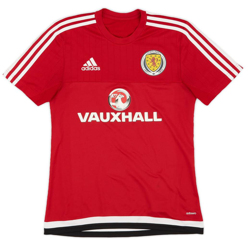 2015-16 Scotland adizero Training Shirt - 9/10 - (XS)