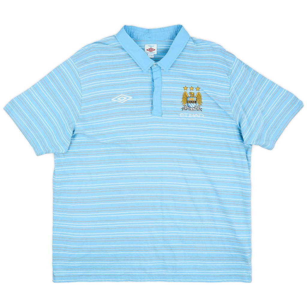 2012-13 Manchester City Umbro Polo Shirt - 8/10 - (3XL)