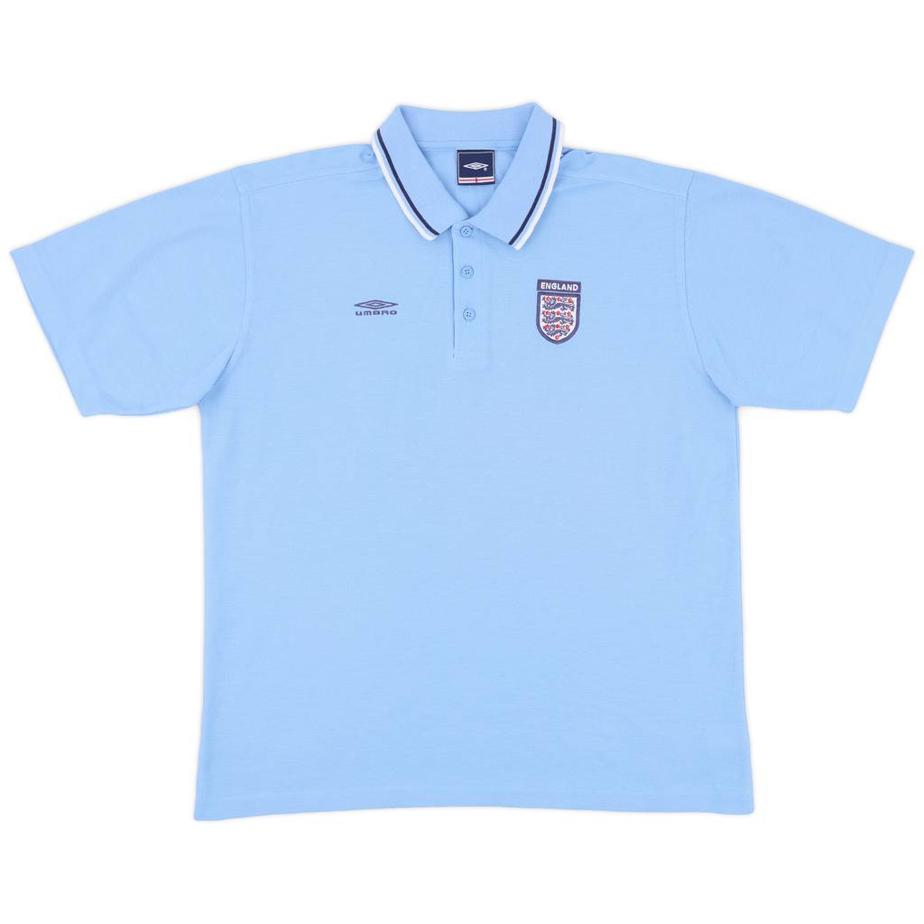2002-03 England Umbro Polo Shirt - 7/10 - (L)