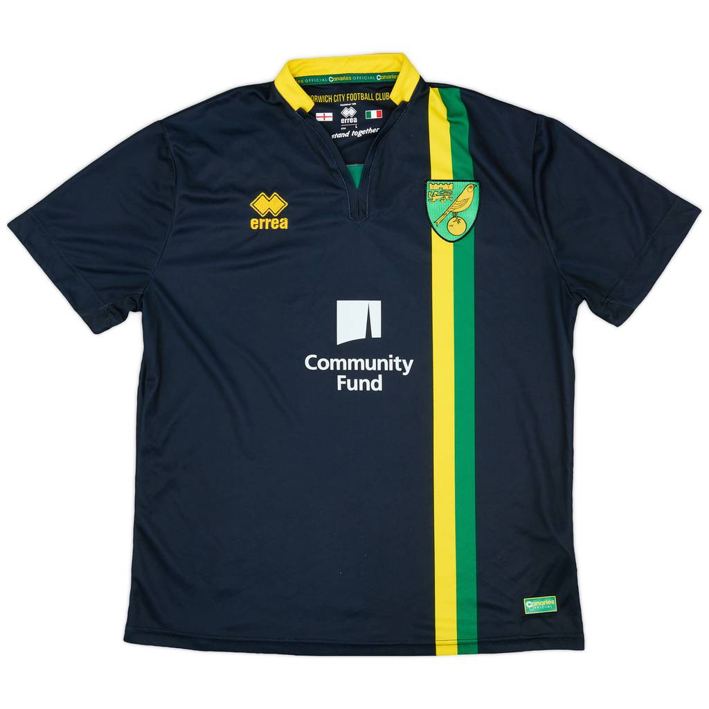 2016-17 Norwich Away Shirt - 8/10 - (L)