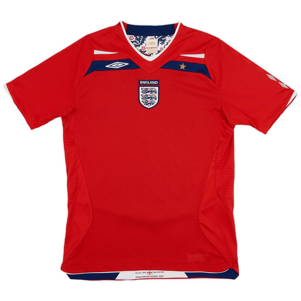 2008-10 England Away Shirt - 9/10 - (XL.Boys)