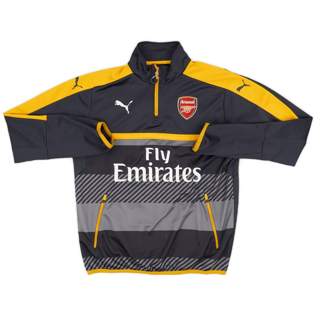 2016-17 Arsenal Puma 1/4 Zip Dril Top - 5/10 - (L)